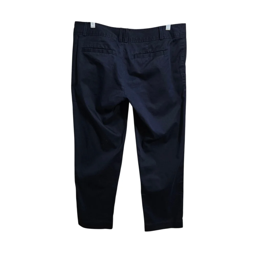 Banana Republic Womens Black ‎ Chinos SZ 8 Ryan Fit